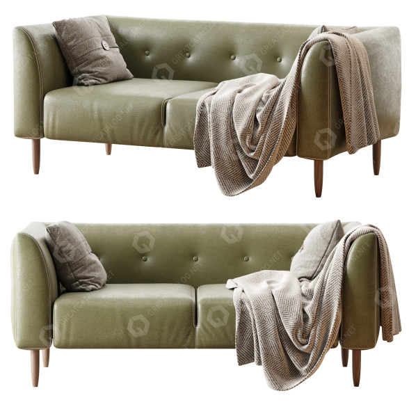 Sofa Blaze 3-Seater 3D-Modell