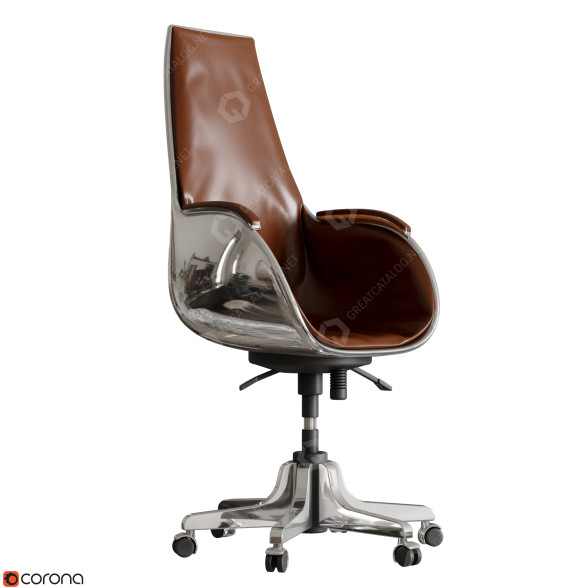 Стілець Office 08 3D модель