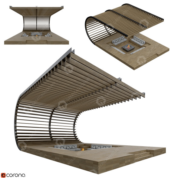 Pergola Pergola 3D model