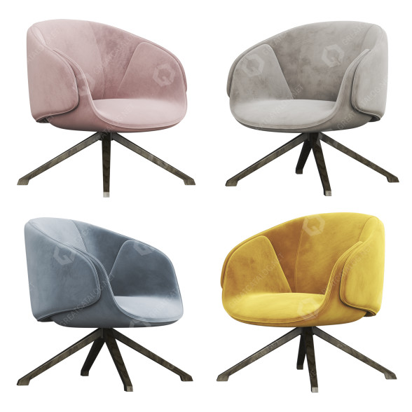 Fauteuil SP01 Anita modèle 3D