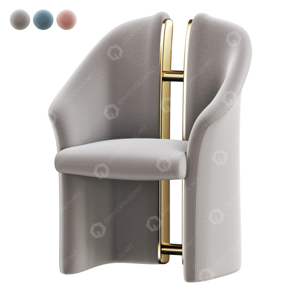 Fauteuil Arte Nel Design Apart by Livio Allabio modèle 3D