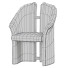 Fauteuil Arte Nel Design Apart by Livio Allabio - Islomov