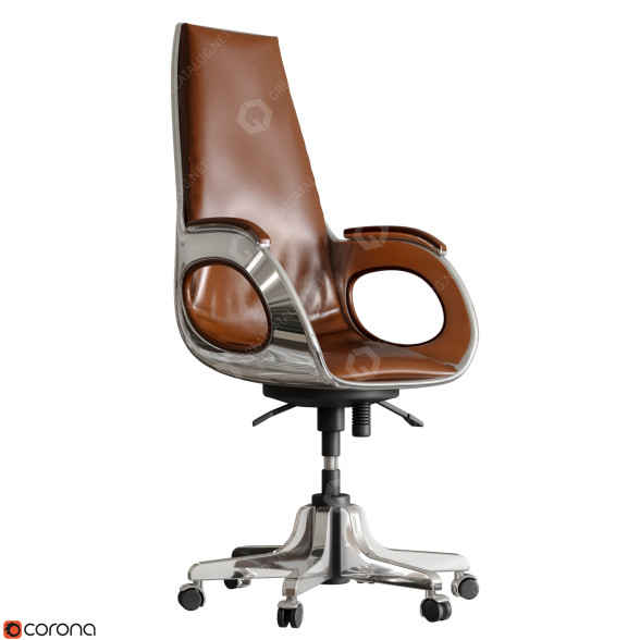 Стілець Office 09 3D модель