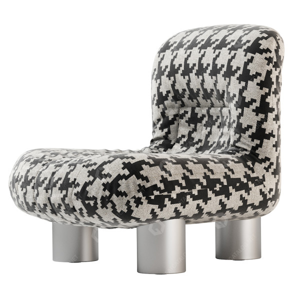 Fauteuil Arflex Botolo modèle 3D