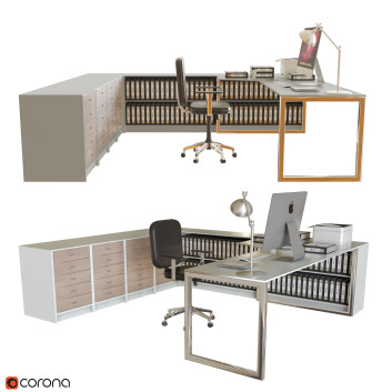 Рабочее пространство Furniture 02 3D модель