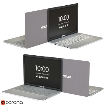 Ноутбук Asus N552VX with Backlight Key 3D модель