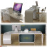 Espacio de trabajo Trade Show Booth Kit Counter - Mostafaqr