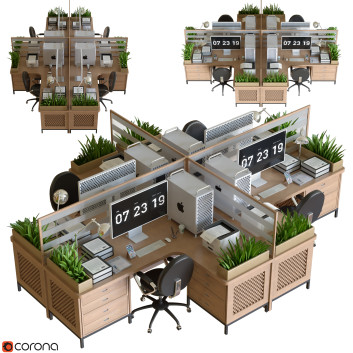Рабочее пространство Furniture 05 3D модель