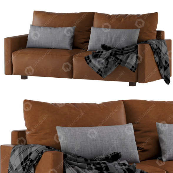 Sofa IKEA Gimmarp model 3D