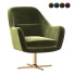 Armchair Velvet Swivel Lounge - Abdurayim