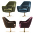 Armchair Velvet Swivel Lounge - Abdurayim