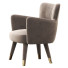 Armchair Paynes Gray Shane Wingback Accent - Abdurayim
