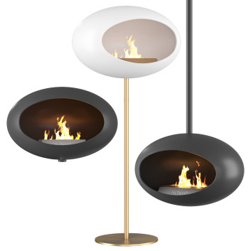 Біокаміни Le Feu Ground Steel Sky Ground Low