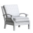 Fauteuil Restoration Hardware Santa Monica Teak Classic Lounge - Abdurayim