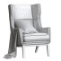 Крісло West Elm Ryder Leather - Abdurayim
