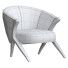 Armchair Eichholtz Pavone Off White Upholstered Barrel - Abdurayim