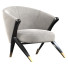 Armchair Eichholtz Pavone Off White Upholstered Barrel - Abdurayim