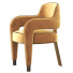 Stuhl Salone del Mobile Milano Invicta II with Metal Gilded Back Leg - xidirnazarabdirayimov72
