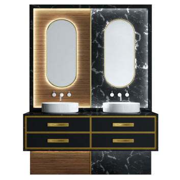 Ванна кімната Furniture Set 1 3D модель