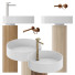 Waschbecken MOMA Design Tower Oyster - peleshok.tatyana