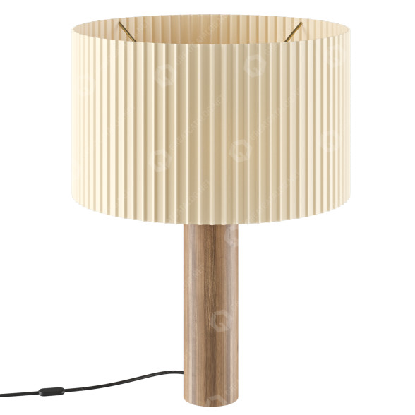 Lampe à poser Santa & Cole Moragas modèle 3D