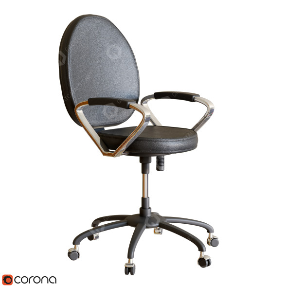 Bürostuhl Model 04 3D-Modell