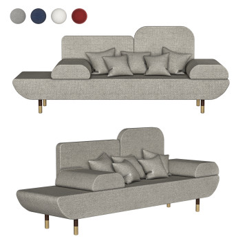Sofa Modern 3D-Modell