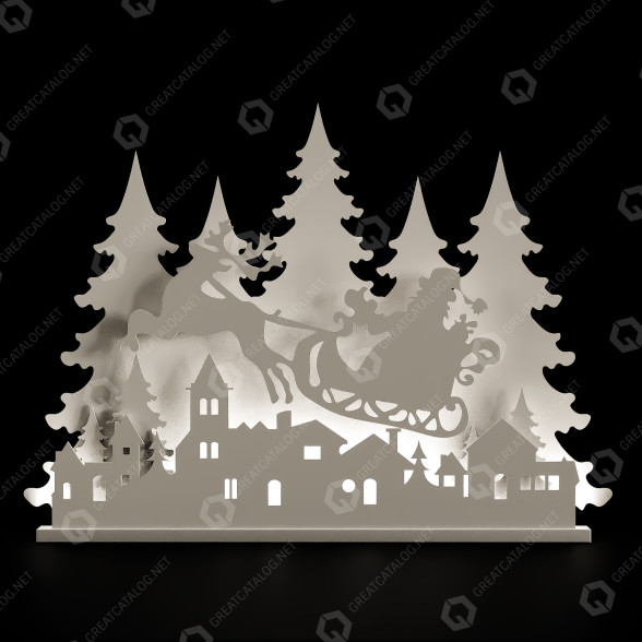 Decoración Christmas 02 Modelo 3D