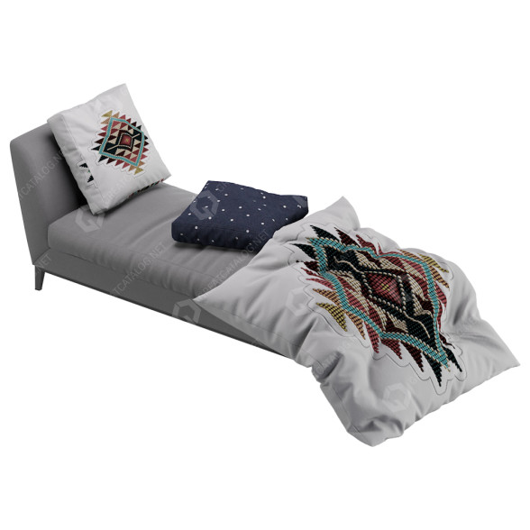 Шезлонг Flexform Weston Mood Collection 3D модель