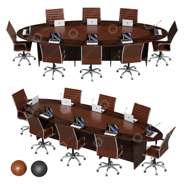 Workspace Conference 02 3D model