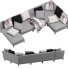 Sofa Flexform Weston Mood Collection - QrisTina