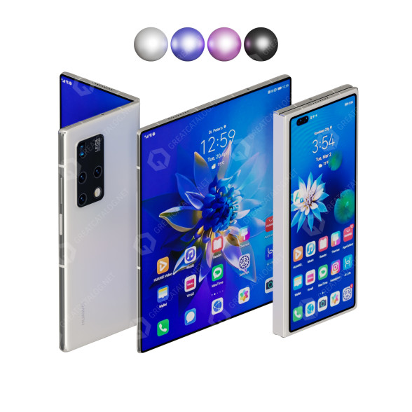 Téléphone Huawei Mate X2 modèle 3D