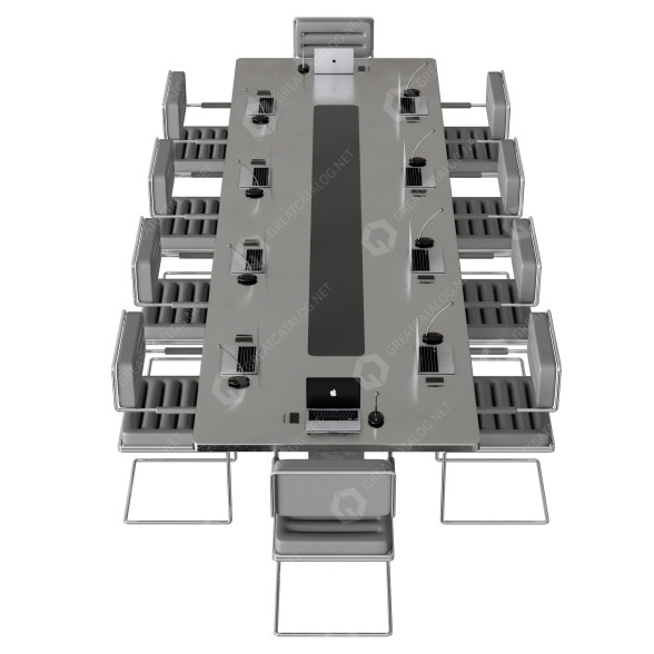 Workspace Conference Table 04 3D model