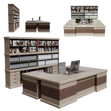 Workspace Office Furniture 20 3D model