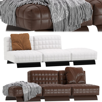 Диван Minotti Twiggy Modular 3D модель