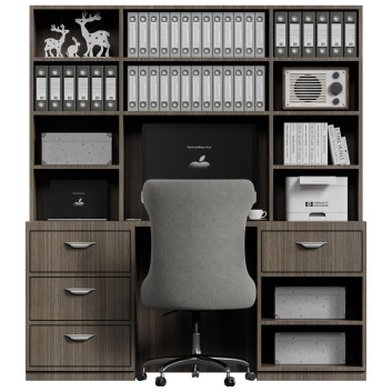 Workspace Office Furniture 30 3D model