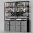 Estantería y decoración Homary Industrial 02 - Mostafaqr