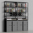 Estantería y decoración Homary Industrial 02 - Mostafaqr