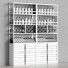 Estantería y decoración Homary Industrial 02 - Mostafaqr