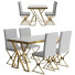 Стіл та стільці Homary Modern Dining - Mostafaqr