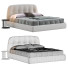 Bed and Bedside Tables Bodema Sophie - Viktorvfx
