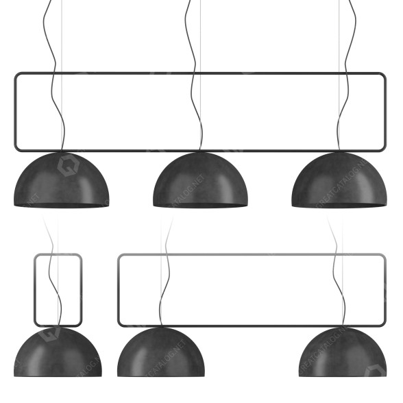 Pendelleuchten Dowel Jones King Dome 3D-Modell