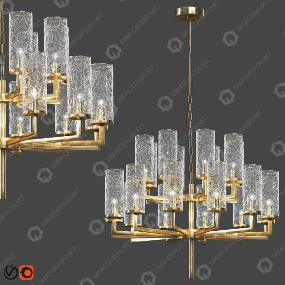 Люстра Light 13 3D модель