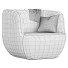 Fauteuil Soft Line Clay - Viktorvfx