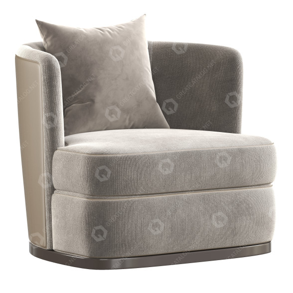 Armchair Aster Michael 3D model