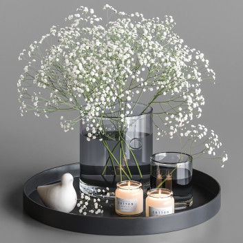 Dekoracje  Set 25 Model 3D