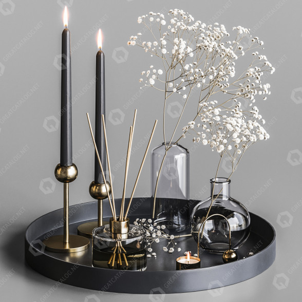 Decoración Set 26 Modelo 3D
