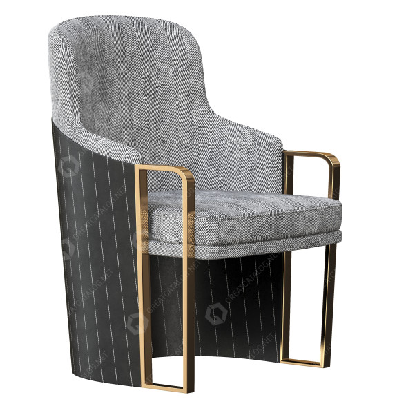 Крісло Cafedesart Ginger 3D модель