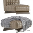 Крiсло та пуф Minotti Twiggy Armchair 2 Version - QrisTina