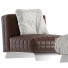Крiсло та пуф Minotti Twiggy Armchair 2 Version - QrisTina
